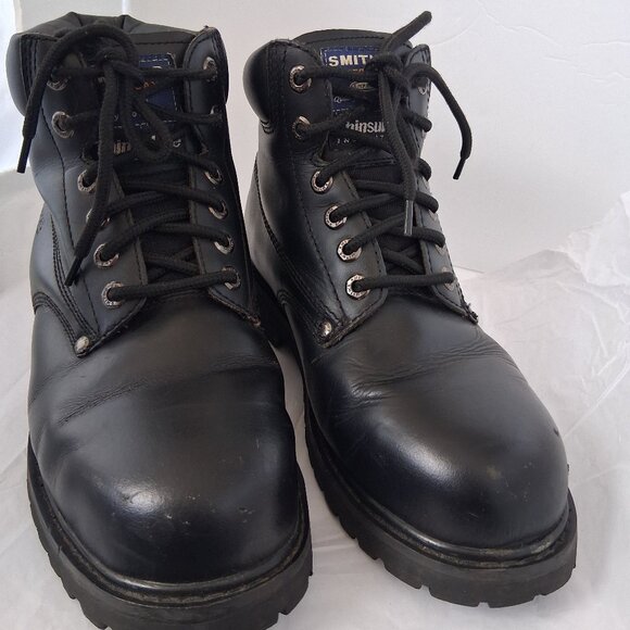 Smith\'s Waterproof Workwear Men\'s Boots Color Black Size 9 main image 15